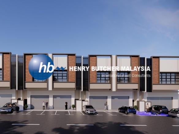 New 2-Storey Shop Office @ Jalan Tasek, Simpang Ampat, Penang
